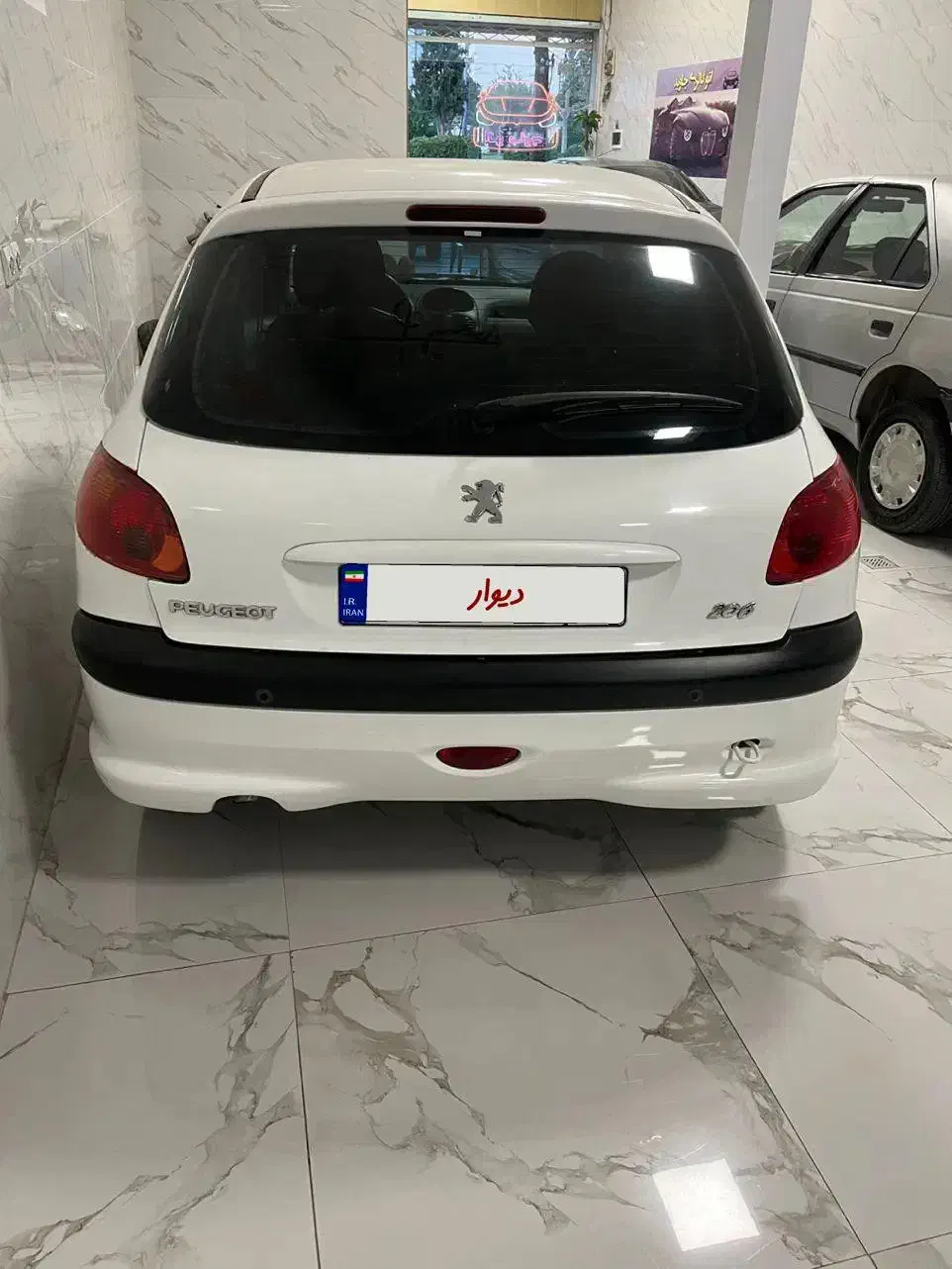 ماشین ۲۰۶ تیپ۵ موتور tu5|خودرو سواری و وانت|سبزوار, کاشفی شمالی (دادگستری)|دیوار