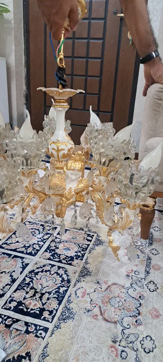 فروش سه عدد لوستر قیمت توافقی|لوستر و چراغ آویز|رامسر, |دیوار