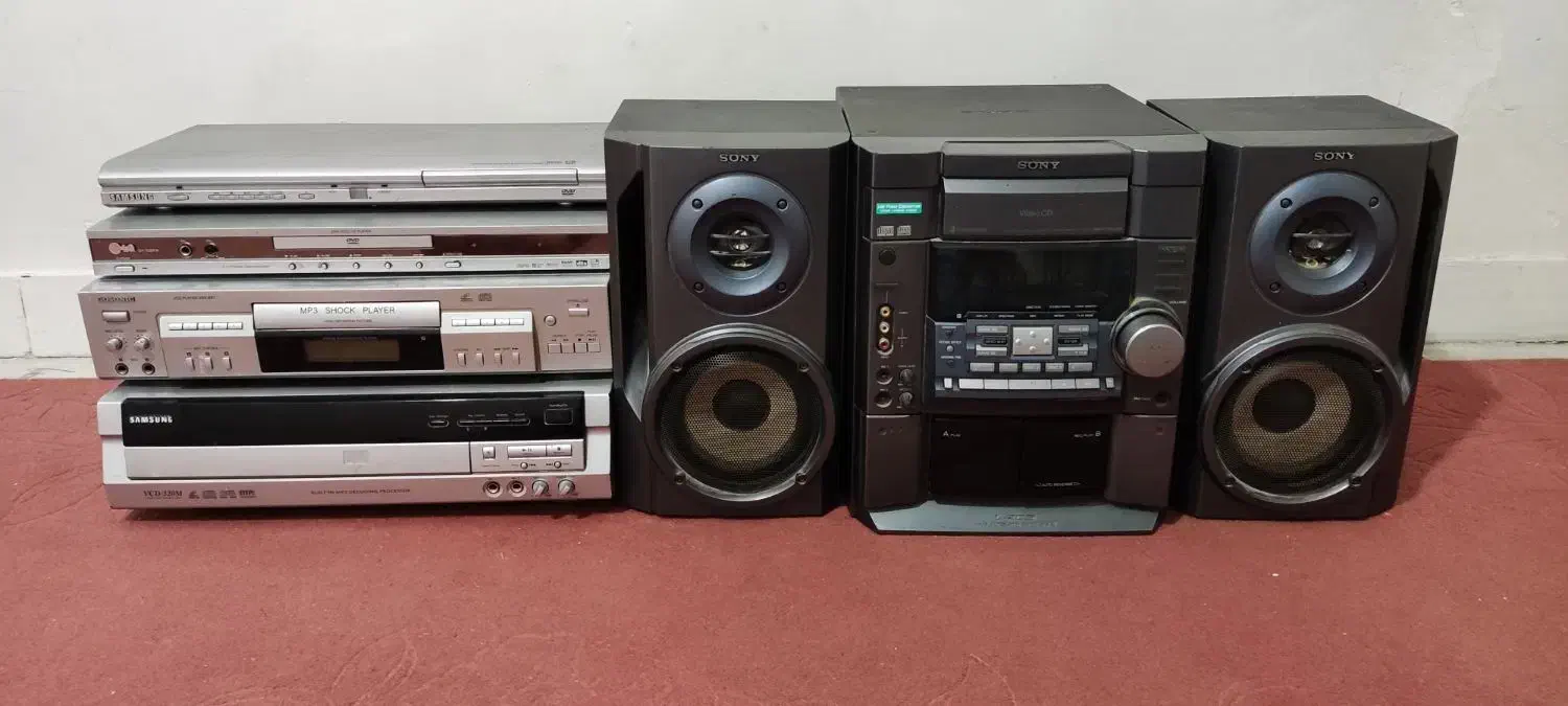 دستگاه پخش سیدی ،دیویدی و باندو پخش کننده سونی|پخشکننده DVD و ویدیو|تنکمان, |دیوار