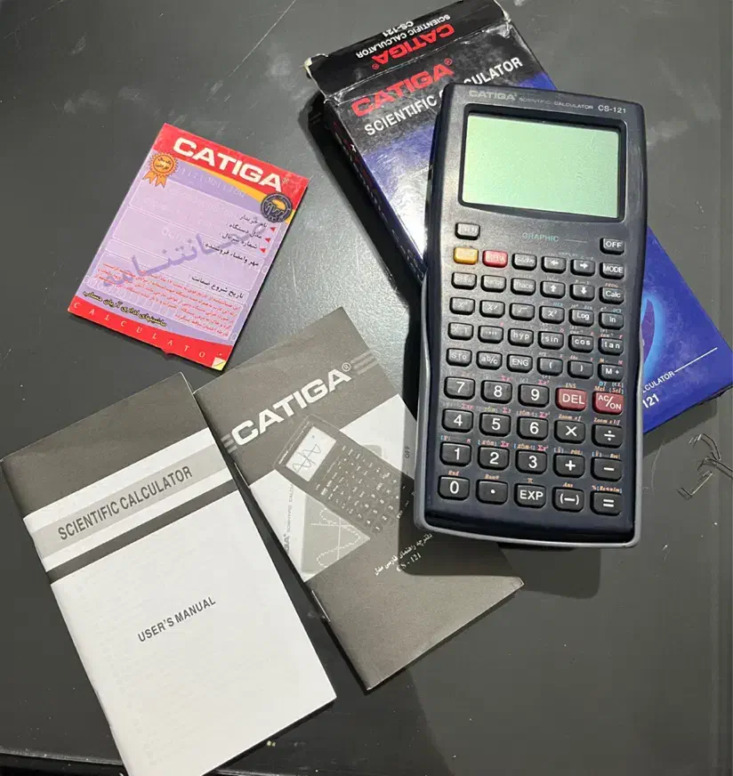 ماشین حساب کاتیگا cs 121 نو نو|لوازم التحریر|رشت, معلم|دیوار