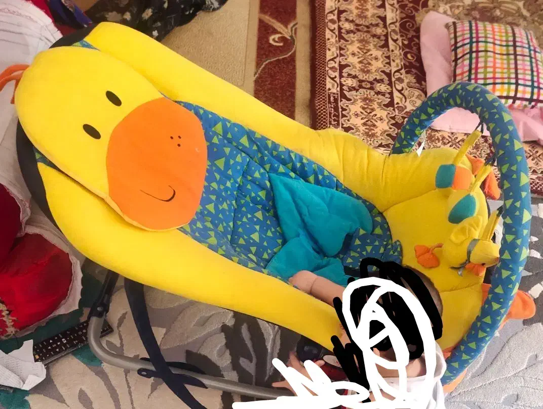 نی نی لای لای همراه با یک لباس زمستانه و یک عروسک|کالسکه و لوازم جانبی|بوشهر, |دیوار