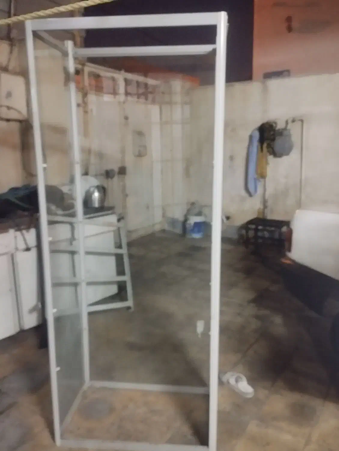 دکور شیشه ای و فلزی|کتابخانه، شلف، قفسههای دیواری|شیراز, فخرآباد (دروازه کازرون)|دیوار