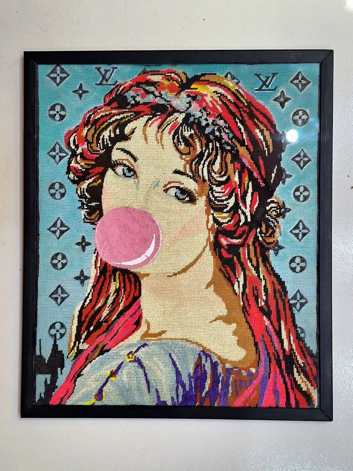 تابلو دختر|صنایع دستی و سایر لوازم تزئینی|سنندج, |دیوار