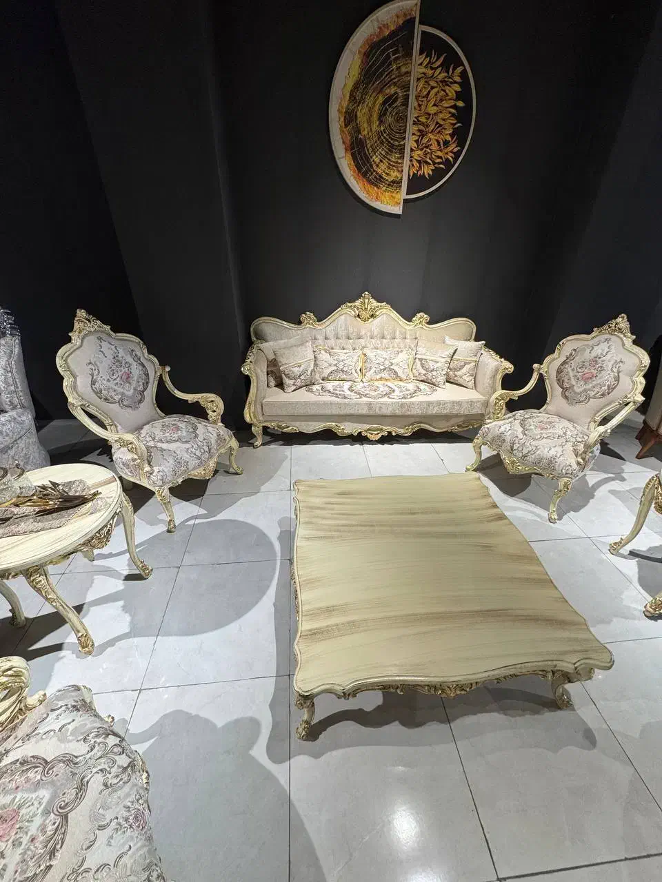 مبل کلاسیک راحتی استیل مینی مال مبل مدرن|مبلمان خانگی و میز عسلی|کرج, برغان|دیوار