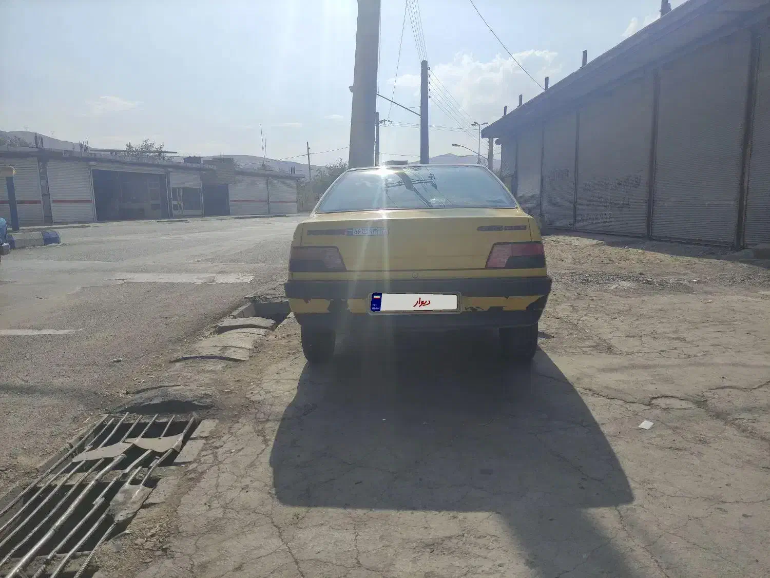 تاکسی مدل 95 بیرنگ گردشی|خودرو سواری و وانت|میانه, |دیوار