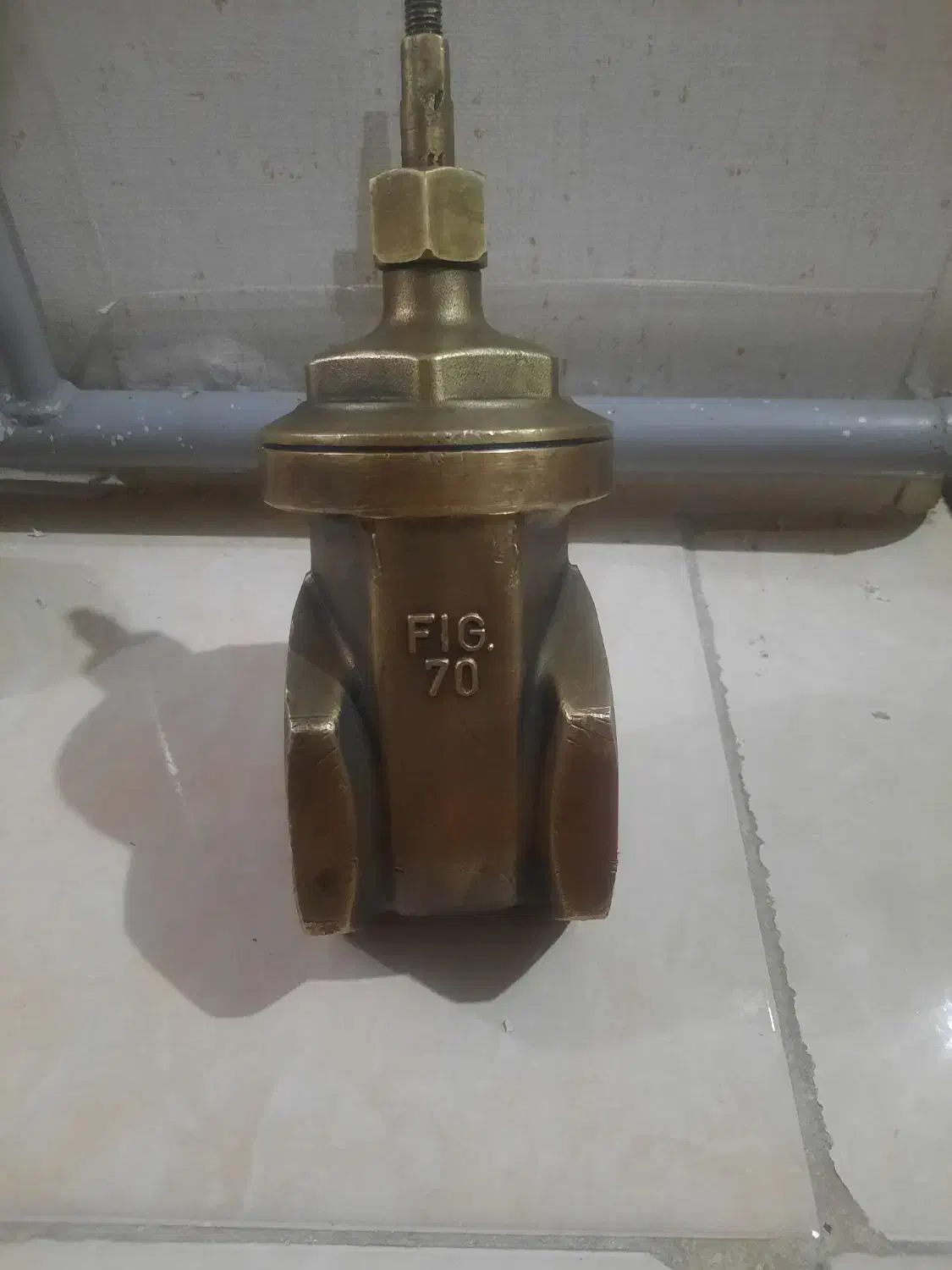 شیرفلکه برنجی دندی سیم ایتالیا اصلی ۵ اینچ|ماشین‌آلات صنعتی|پاکدشت, شهرک امام رضا|دیوار