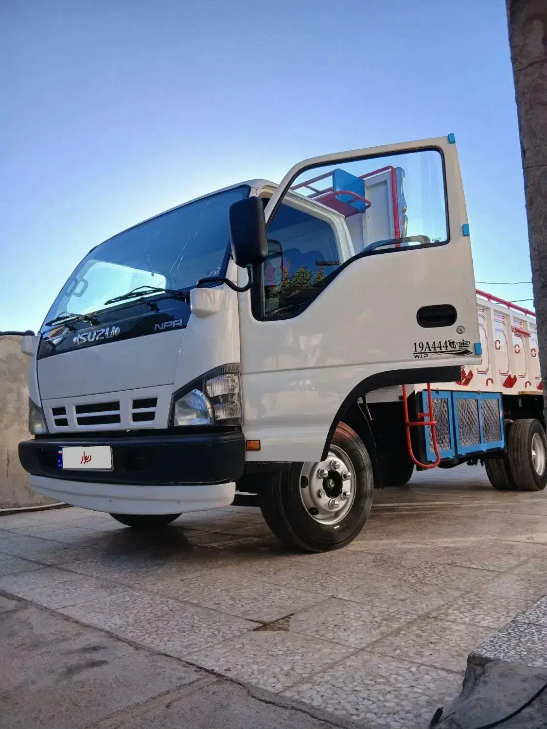 خاور ایسوزو شش تن خشک کامیونت کامیون|خودرو سنگین|رومشکان, |دیوار