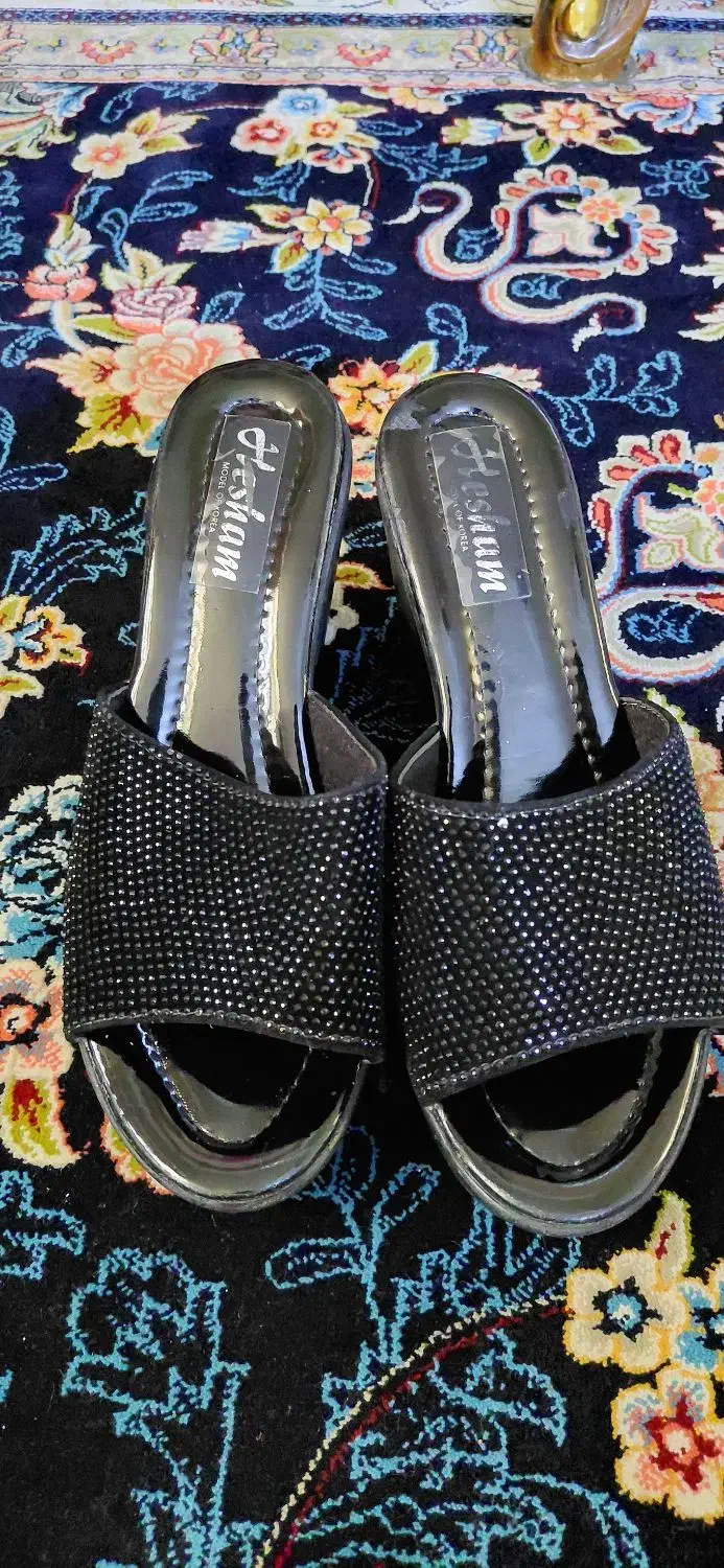 دمپایی مجلسی نگین دار|کیف، کفش، کمربند|تهران, شادآباد|دیوار