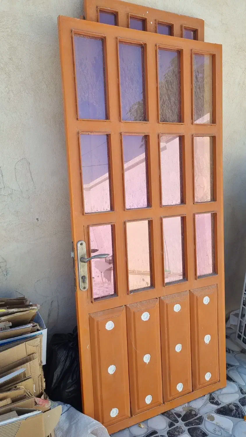 درب آهنی بدون چار چوب|مصالح و تجهیزات ساختمان|آبدان, |دیوار