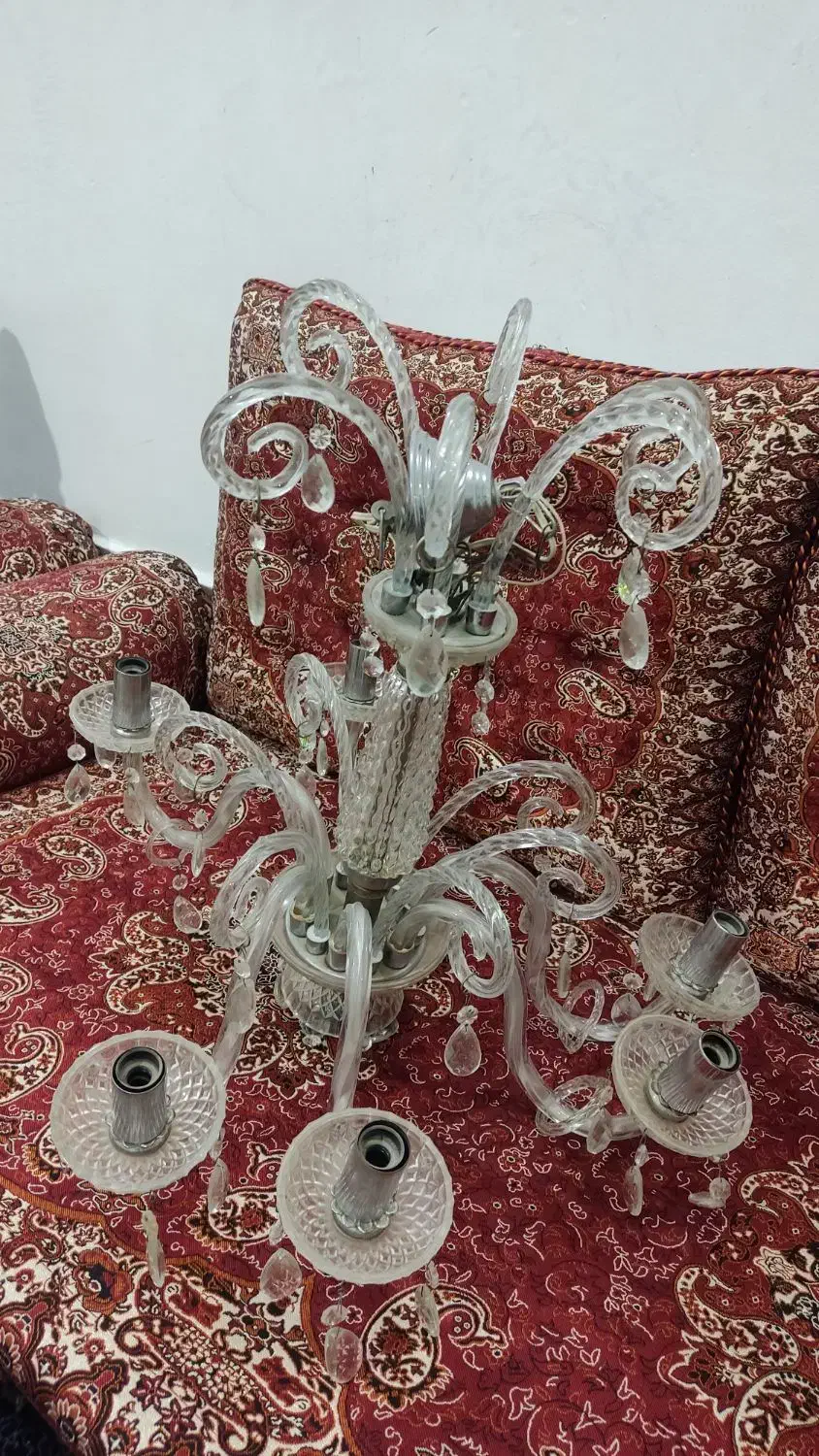 یک جفت لوستر|لوستر و چراغ آویز|سبزوار, امیر کبیر|دیوار