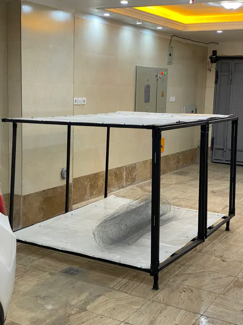 ساخت گنجه باز و بسته شو قفس قابل حمل|لوازم جانبی حیوانات|تهران, فلاح|دیوار