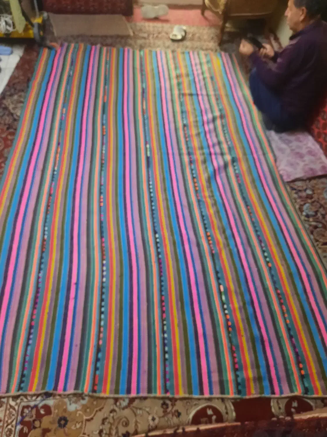 رو فرشی دستبافت اردبیلی|روفرشی|کرج, کرج نو|دیوار
