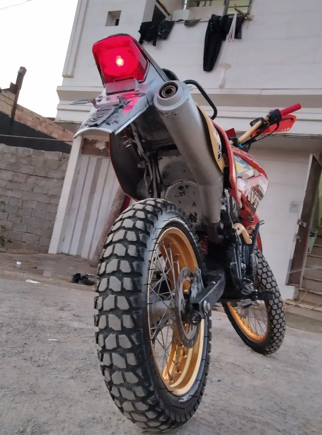 موتور تریل رادیسون کویر 200|موتورسیکلت|خرمآباد, |دیوار