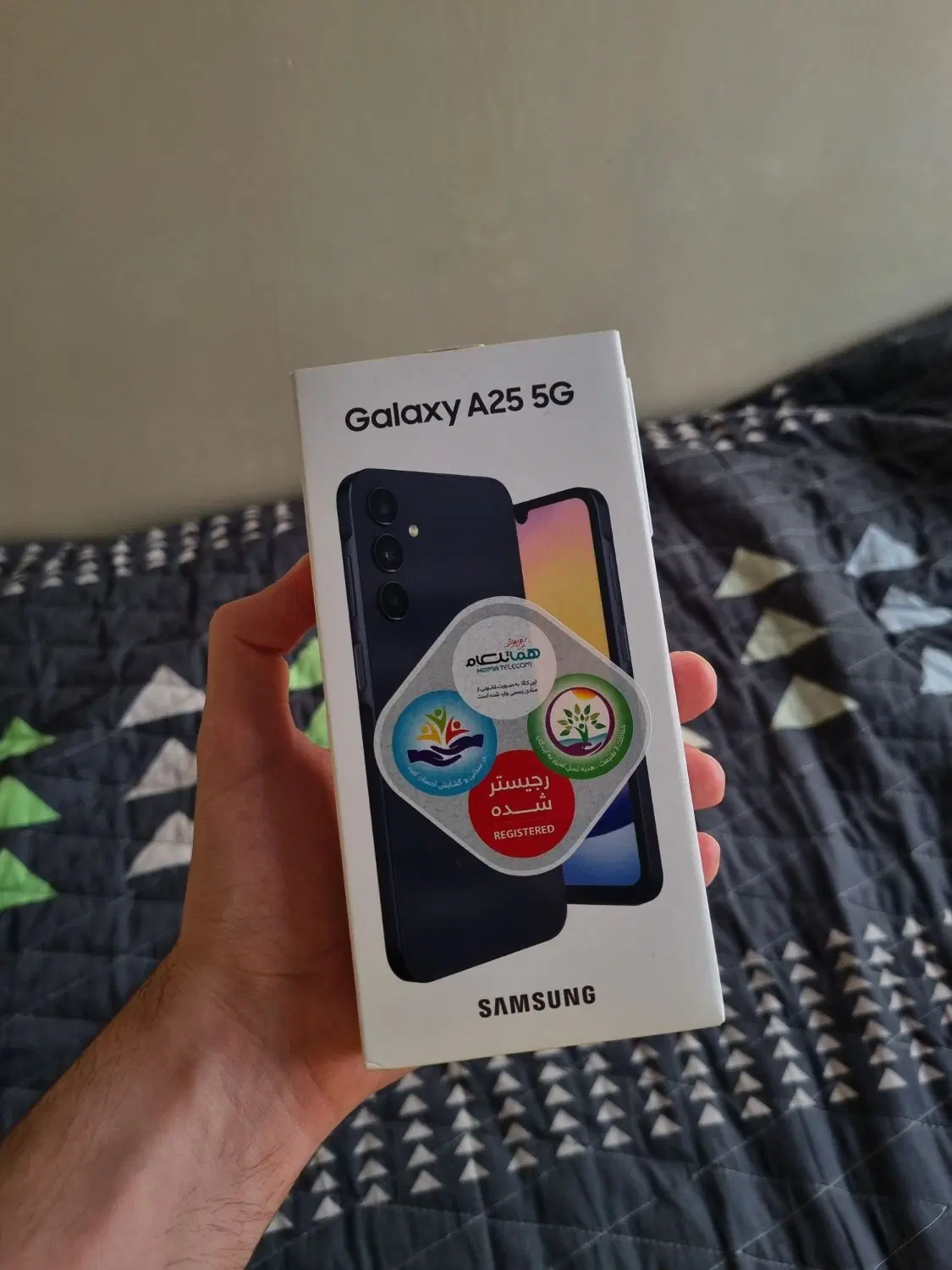 گوشی سامسونگ گلکسی a25 5g 256gb استفاده نشده|موبایل|تهران, فدک|دیوار