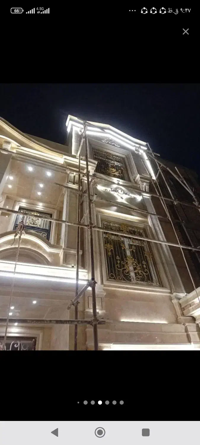 کاشیکاری سنگ کاری ساختمان نما رومی سابقه کار|خدمات پیشه و مهارت|زابل, |دیوار