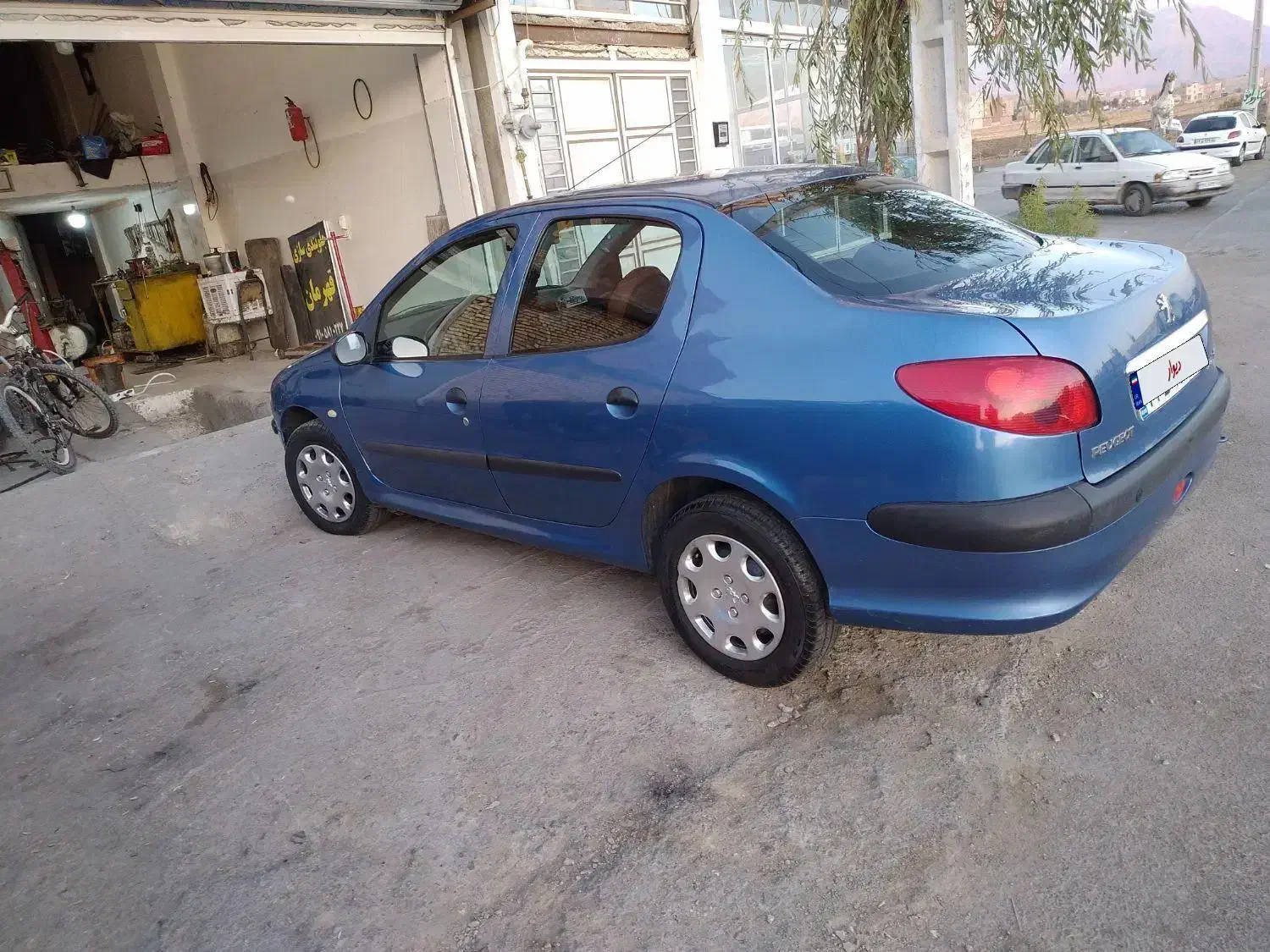 206اس دی v8موتورتیوفایوتمام فول.دریچه سیم|خودرو سواری و وانت|اسفراین, |دیوار