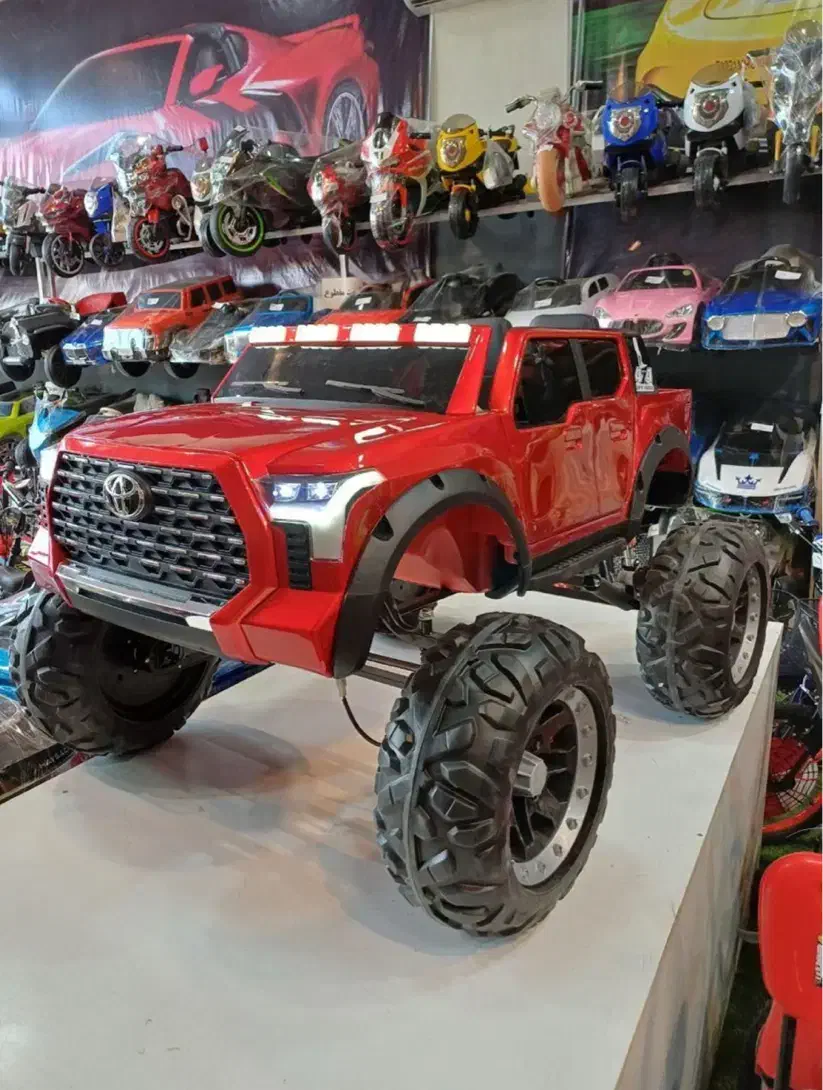 ماشین شارژی و موتور Hilux چکی«فروشگاه خانه دوچرخه»|اسباب‌بازی بچه|سیرجان, |دیوار