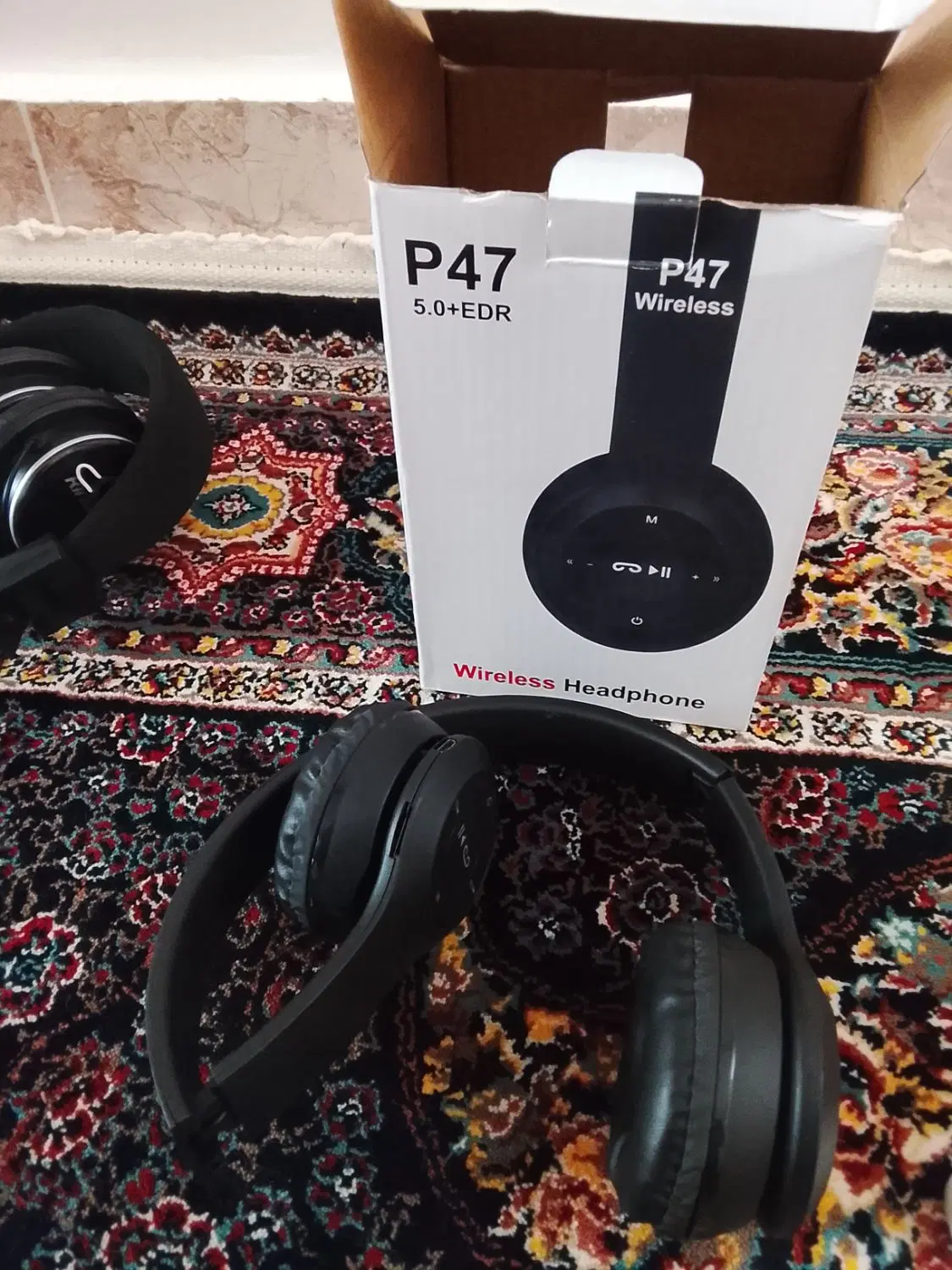 هدفون P47 5.0+EDR|لوازم جانبی موبایل و تبلت|خلخال, |دیوار