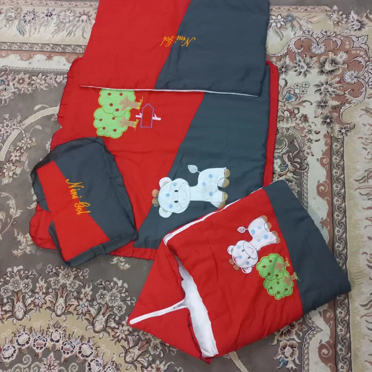 ست نوزادی|رختخواب، بالش، پتو|بهارستان, |دیوار