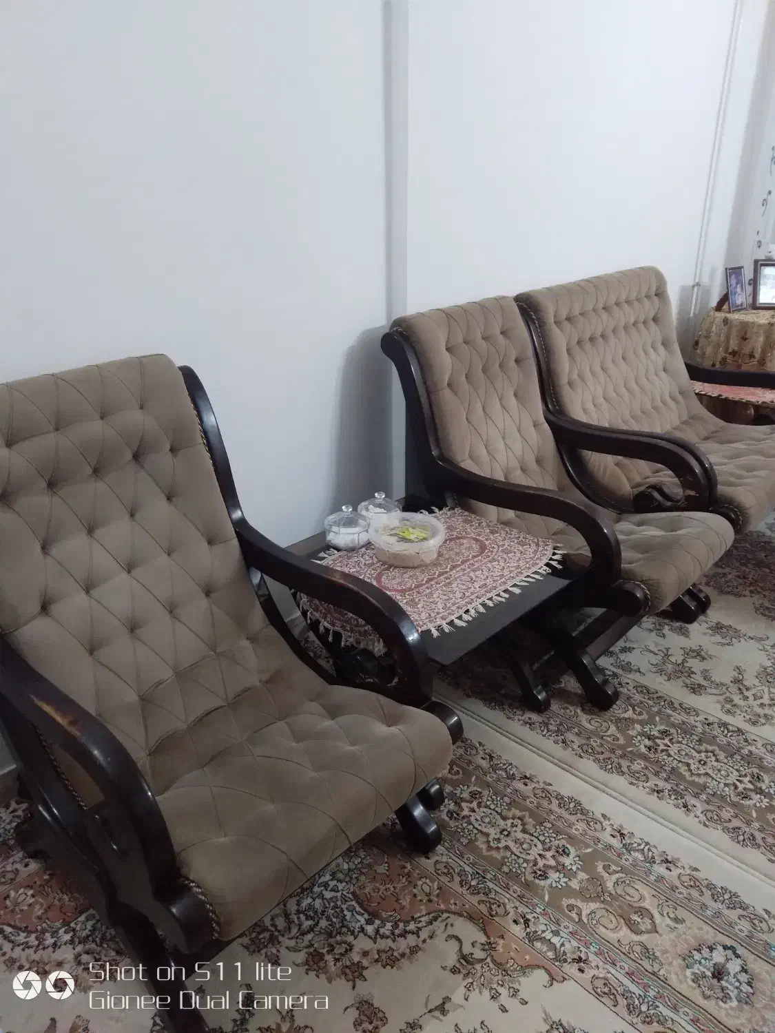 مبلمان هفت نفره|مبلمان خانگی و میز عسلی|محلات, |دیوار