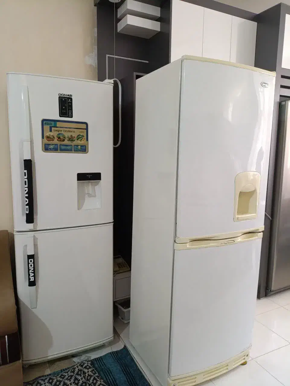دو عدد یخچال دونار و جنرال استیل|یخچال و فریزر|نظرآباد, نظرآباد|دیوار