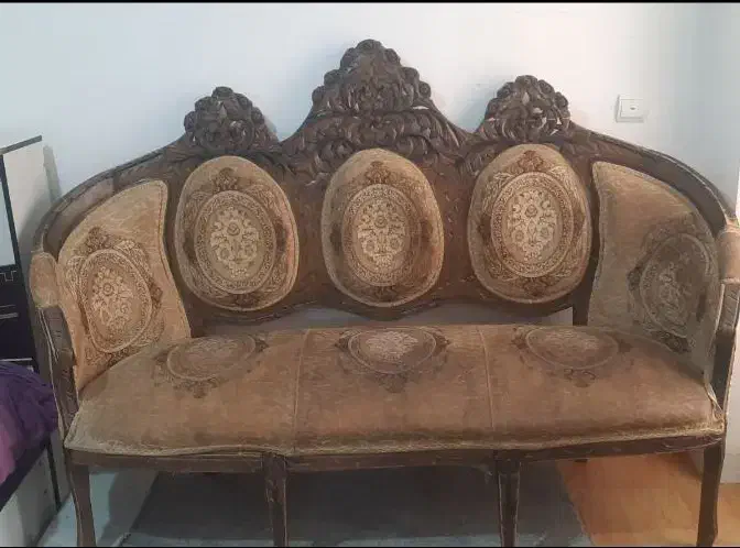 مبل سلطنتی چوب راش|مبلمان خانگی و میز عسلی|بندرعباس, |دیوار