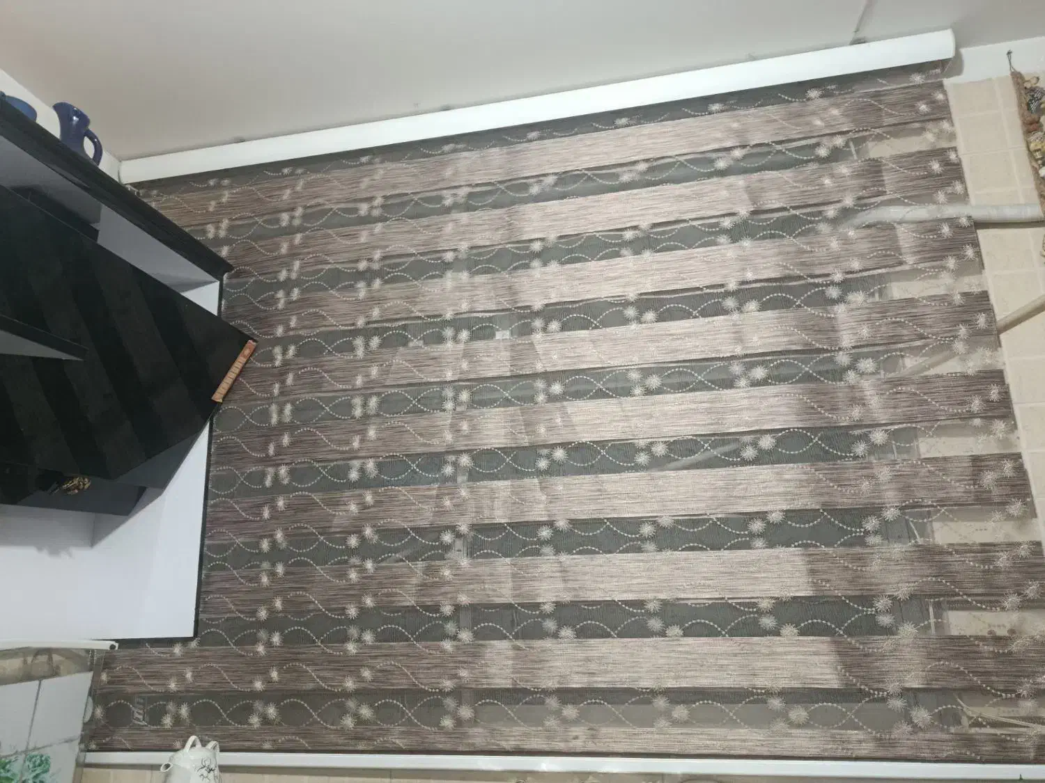 پرده زیرا|پرده، رانر، رومیزی|قم, شاه ابراهیم|دیوار