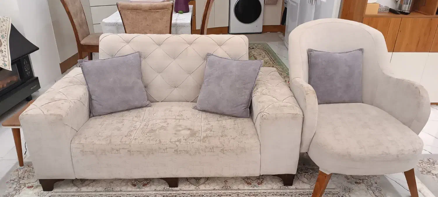 مبلمان ۵نفره|مبلمان خانگی و میز عسلی|تالش, هشتپر|دیوار