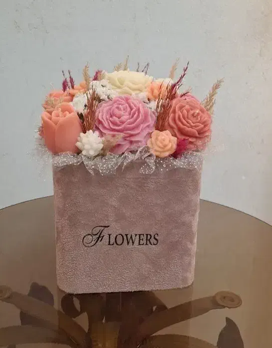 گل شمع کادویی و دکوری پاییزی|صنایع دستی و سایر لوازم تزئینی|همدان, |دیوار