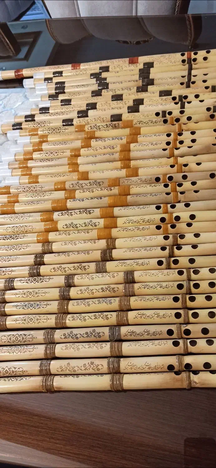 نی هفت بند دو مهر ویژه طرحدار و تنبک|سازهای بادی|شیراز, میدان قائم|دیوار