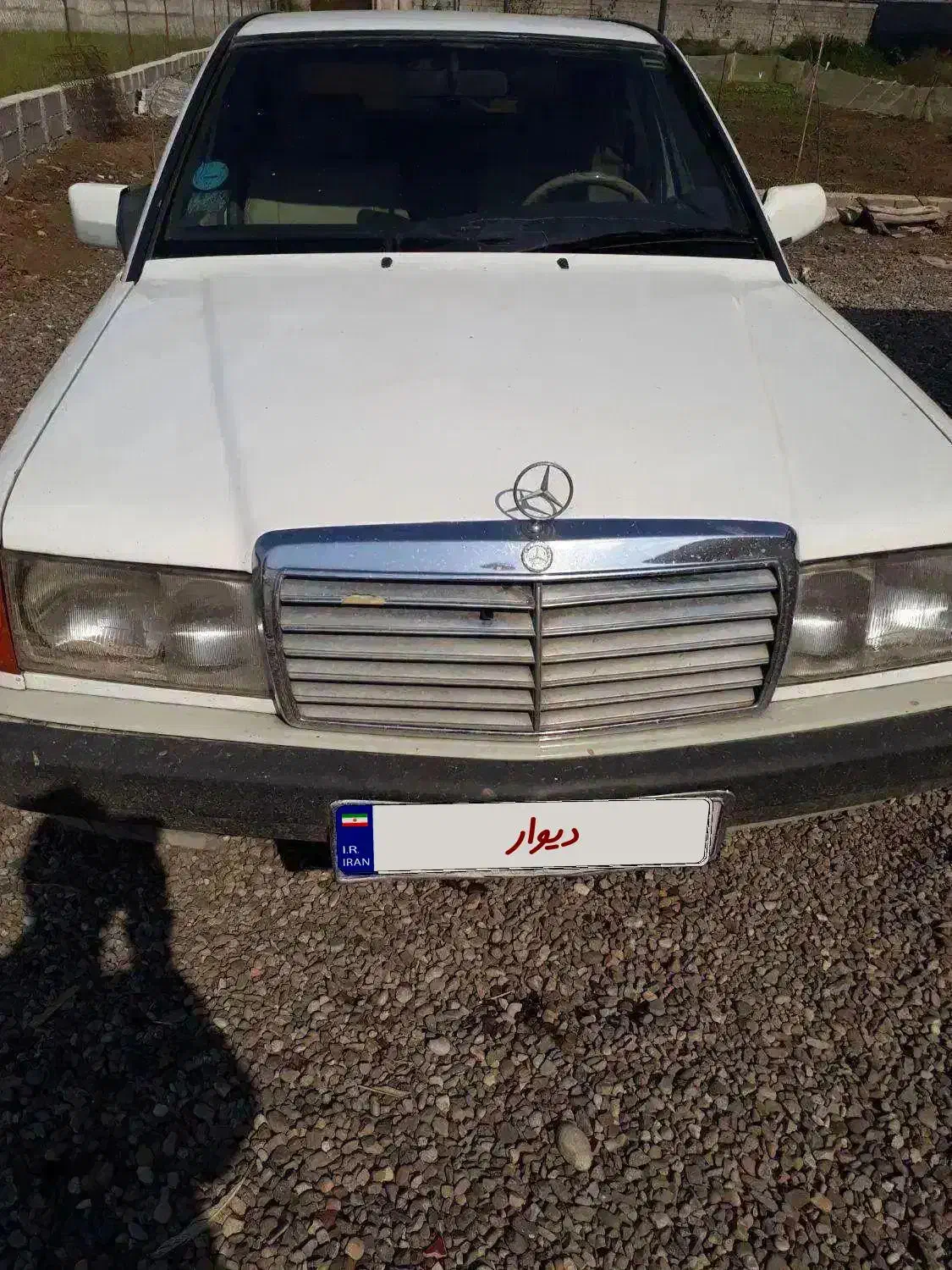 بنز e190 مدل ۱۹۹۱ انژکتور|خودرو کلاسیک|رشت, لاکان|دیوار