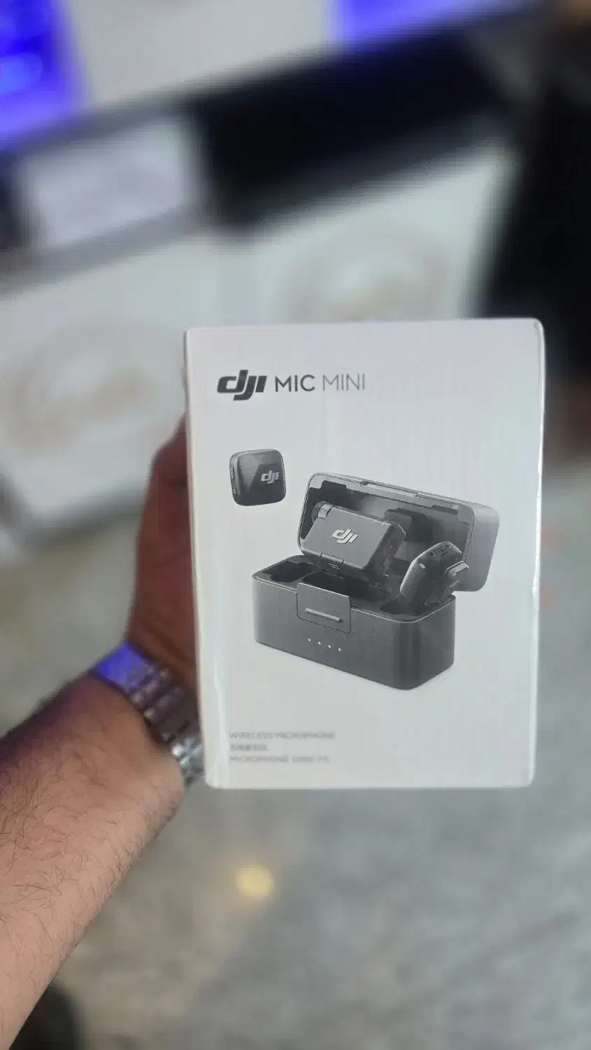 میکروفن بیسیم یقه ای Dji mini تولیدمحتوا|صوتی و تصویری|خمینیشهر, |دیوار