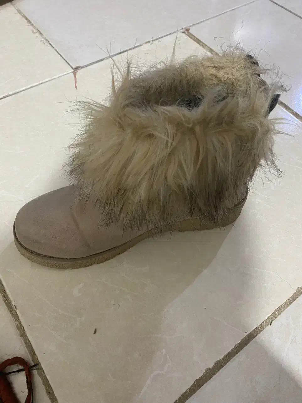 نیم بوت خز دار|کیف، کفش، کمربند|محمدیه-قزوین, |دیوار