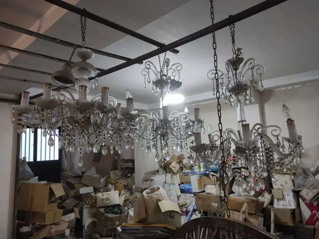 لوستر|لوستر و چراغ آویز|آمل, |دیوار