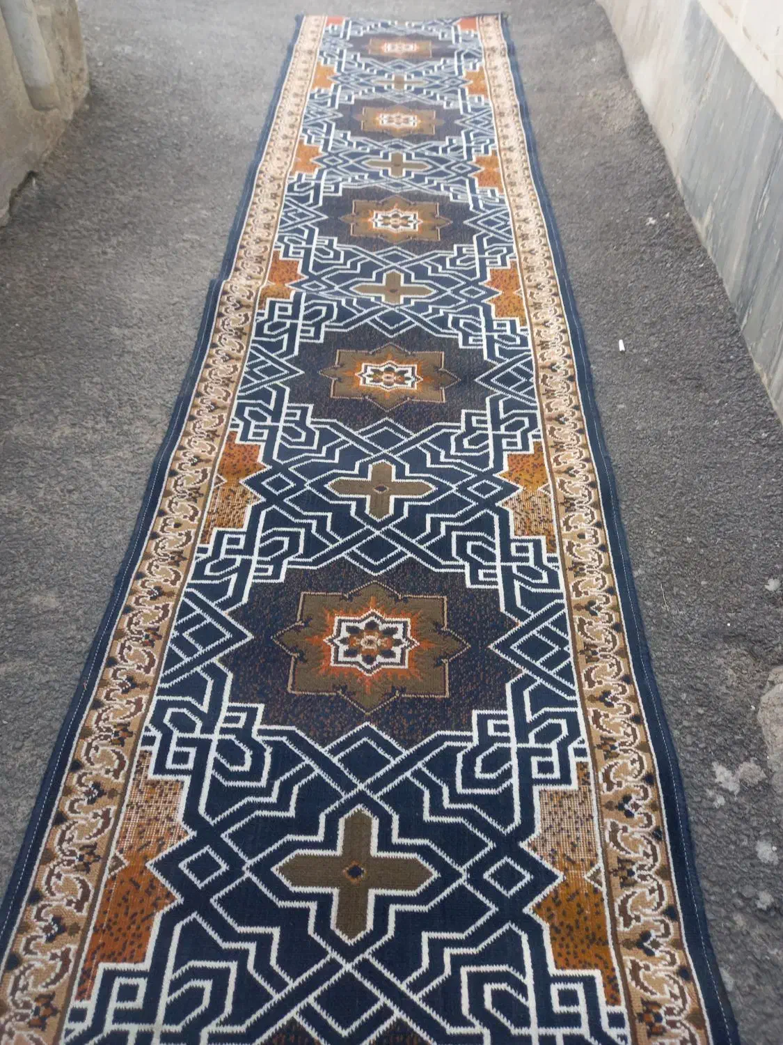 فرش پله درحدنو|گلیم، جاجیم، گبه|اراک, |دیوار