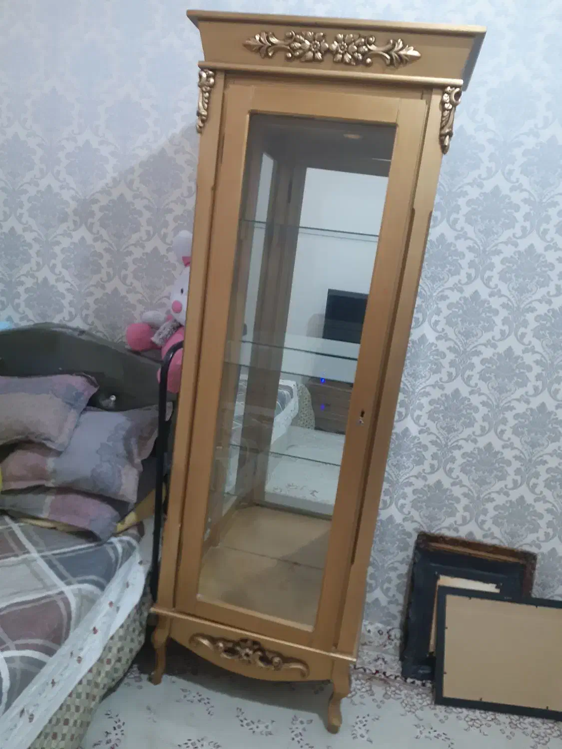 گنجه چوبی|بوفه، ویترین، کنسول|مشهد, الهیه|دیوار