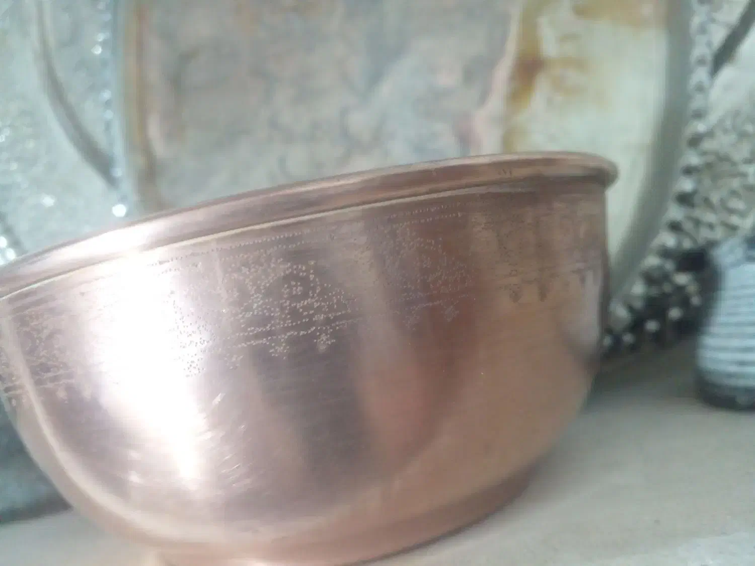 کاسه وسینی قدیمی|کلکسیون اشیاء عتیقه|هشتگرد, شهرک راه آهن|دیوار