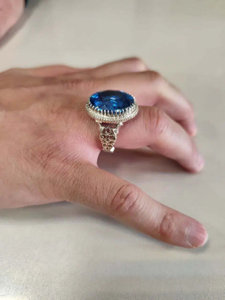 انگشتر توپاز|جواهرات|اردبیل, |دیوار