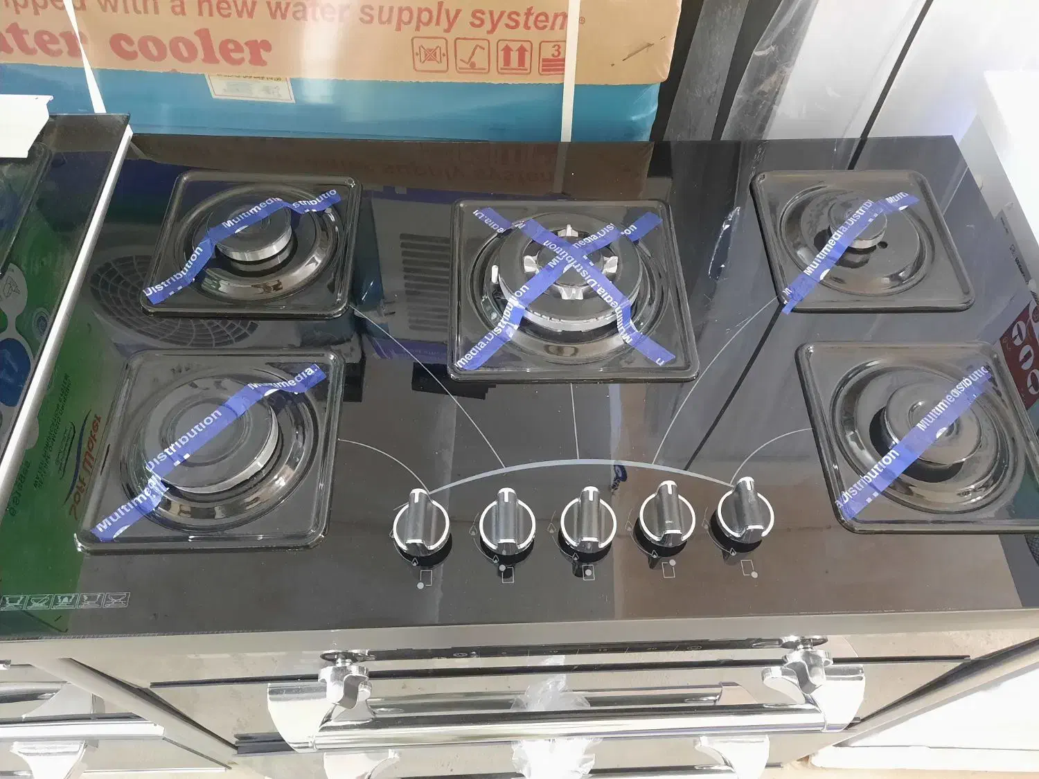 اجاق گاز ۵ شعله طرح فر پارلا|اجاق گاز و لوازم برقی پخت‌وپز|ورامین, ورامین|دیوار