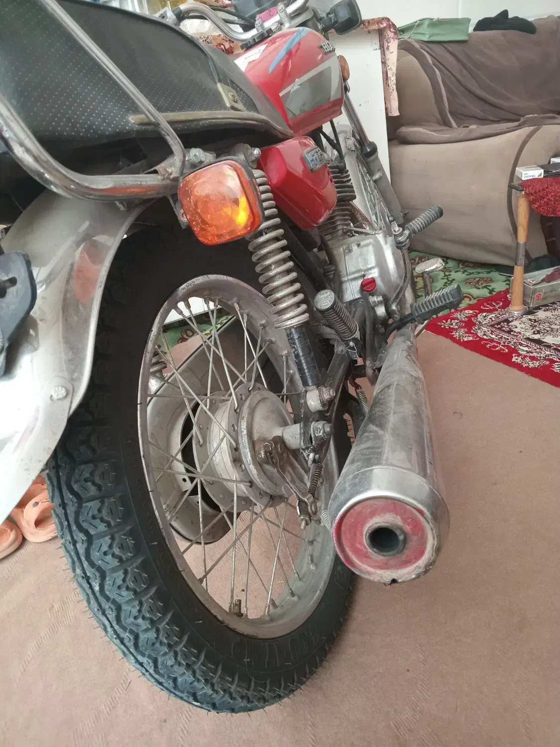 موتور مزایده ای ،سرحال وخوب تازه خرج اش کرده ام|موتورسیکلت|پارسآباد, |دیوار