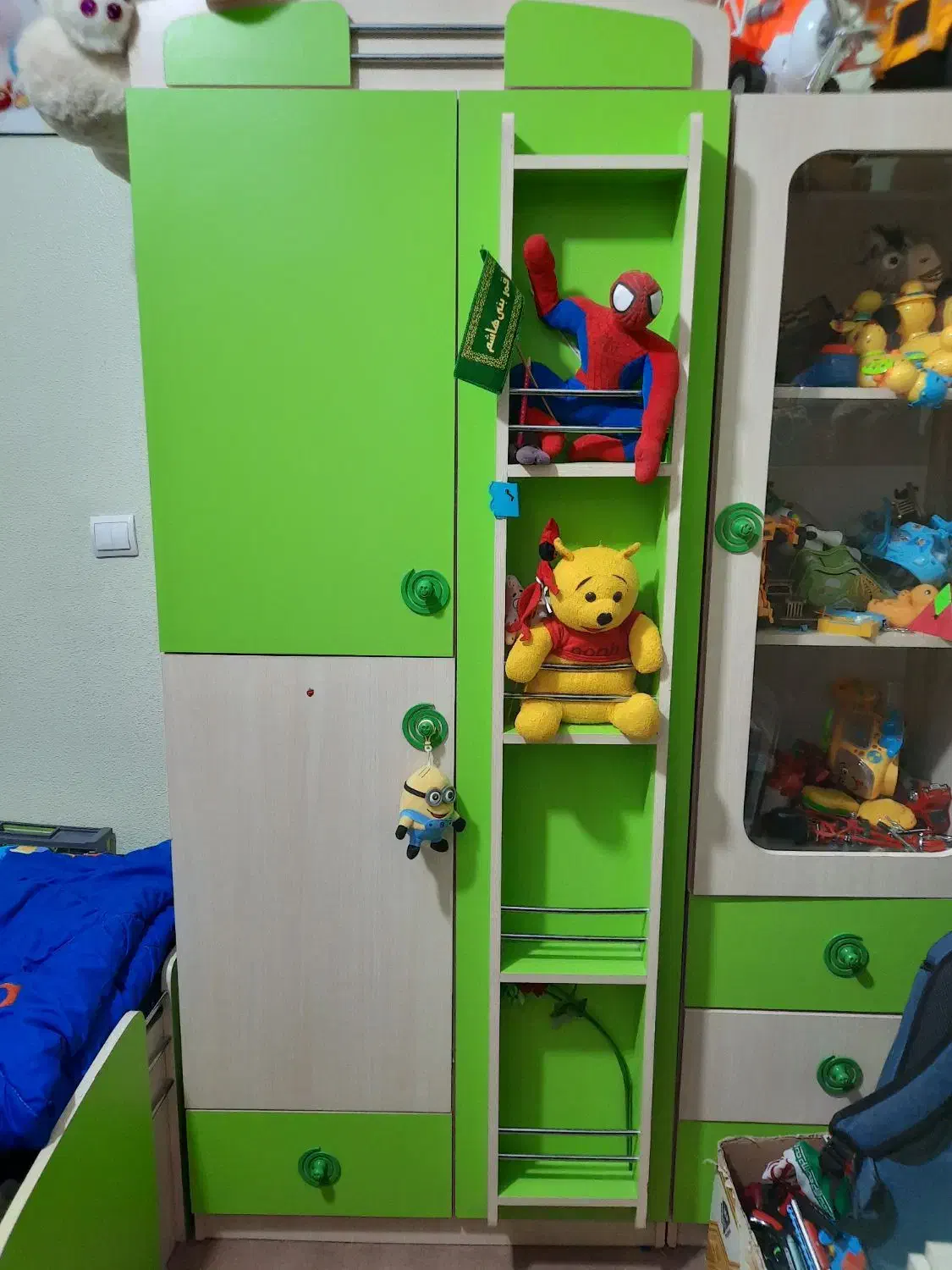 سرویس خواب تک نفره . کودک . نوجوان|تخت و سرویس خواب|شاهینشهر, مسکن مهر|دیوار