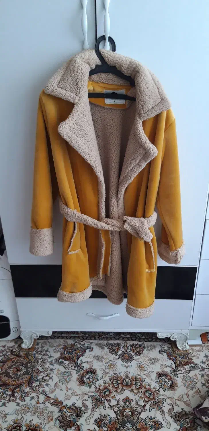 پالتو خردلی سوییت،کاپشن|لباس|کرمانشاه, |دیوار