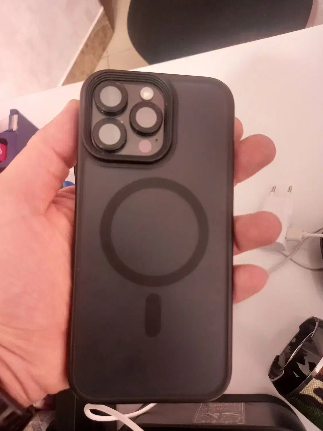 آیفون ۱۶پرومکس ۲۵۶ za باطری ۱۰۰|موبایل|قزوین, |دیوار