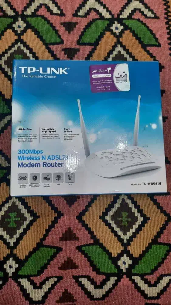 مودم تی پی لینک مدل 8961N|مودم و تجهیزات شبکه|تهران, شهر زیبا|دیوار