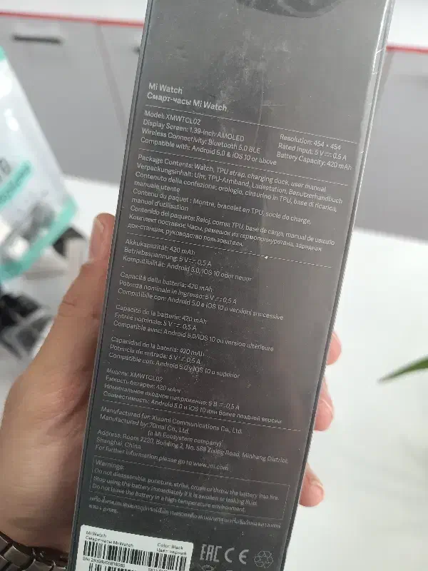 ساعت هوشمند شیاومی mi watch cmapt4|ساعت|اصفهان, بهارستان|دیوار