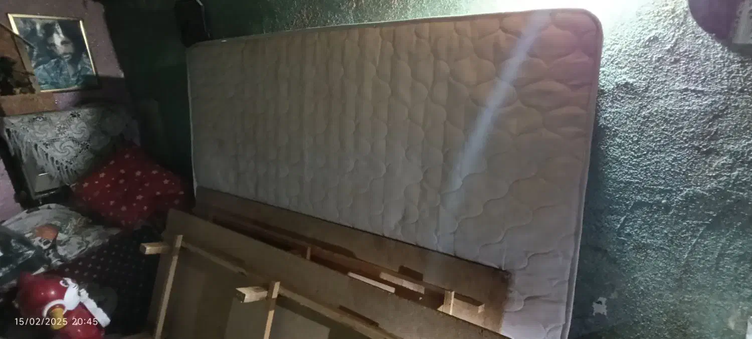 تخت دو نفره فلزی|تخت و سرویس خواب|ری, امین آباد|دیوار