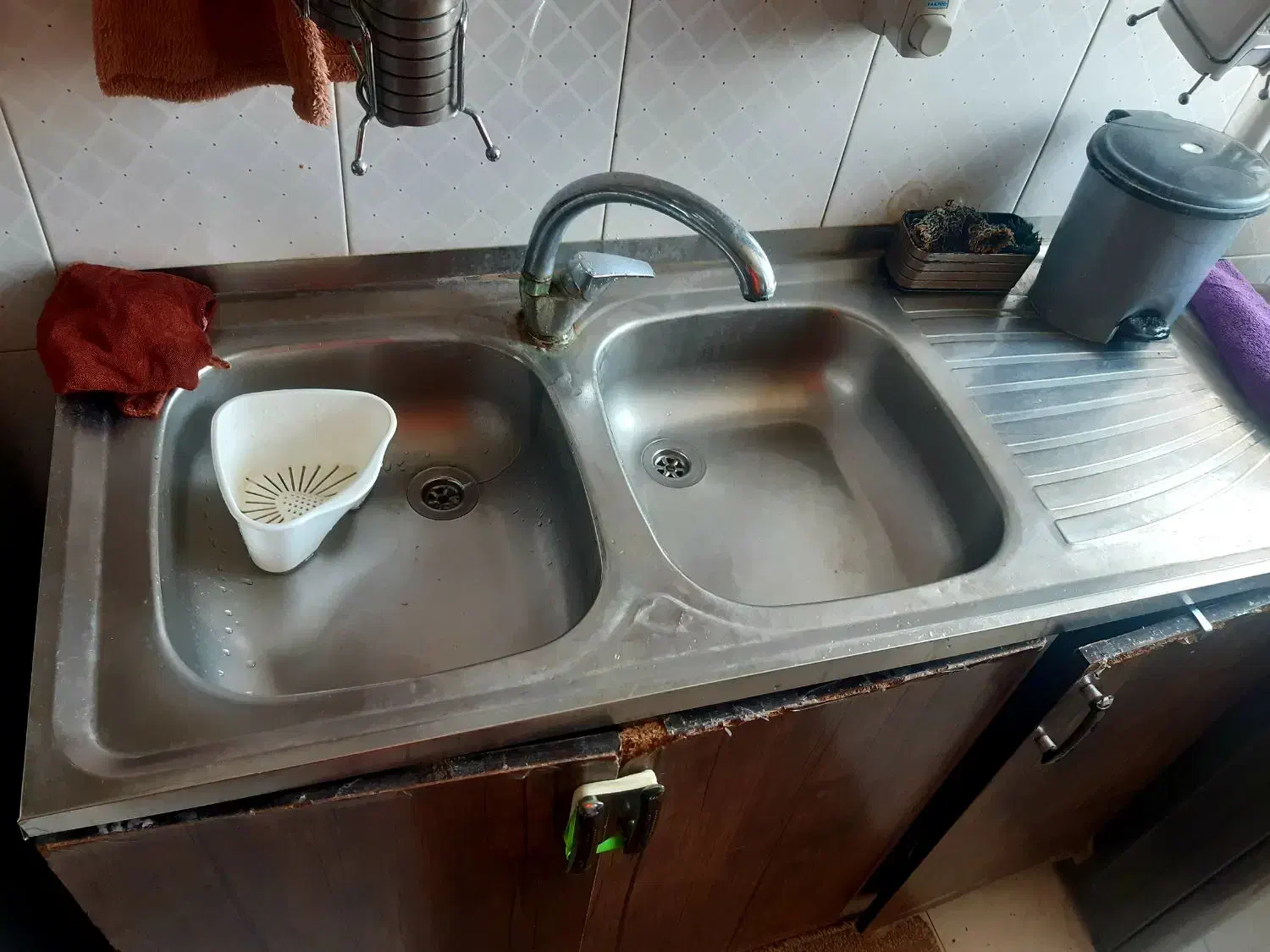 کابینت فلزی با درب چوبی|مصالح و تجهیزات ساختمان|بروجرد, |دیوار