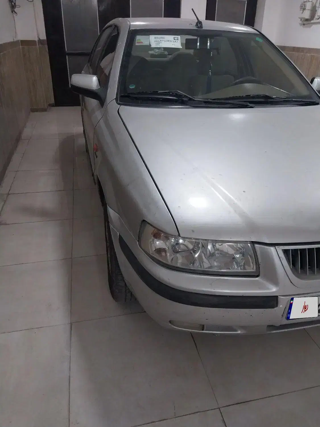 سمند ال ایکس مدل ۸۸ نقره ای|خودرو سواری و وانت|اردبیل, |دیوار