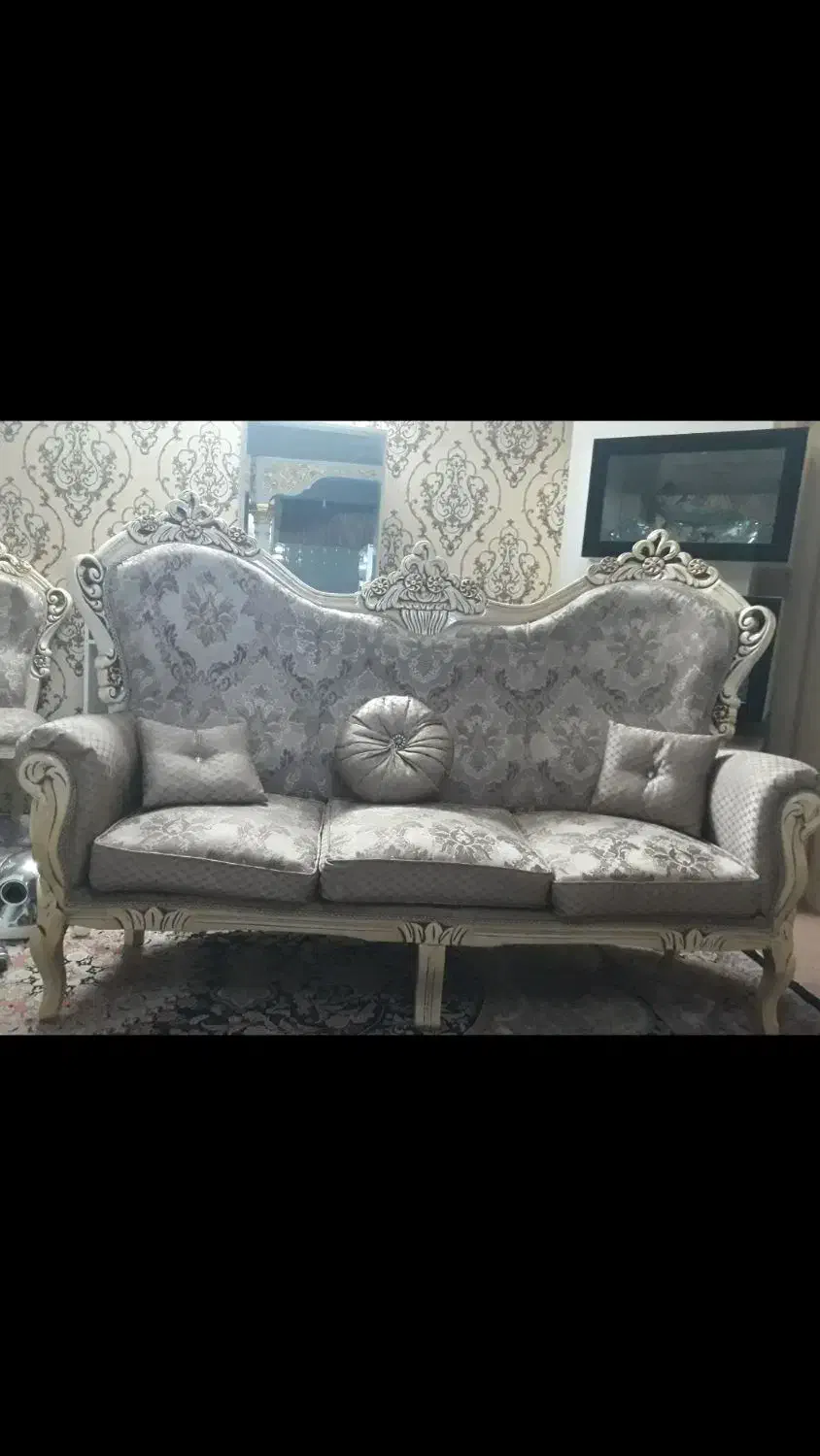 مبلمان سلطنتی|مبلمان خانگی و میز عسلی|مشهد, طلاب|دیوار