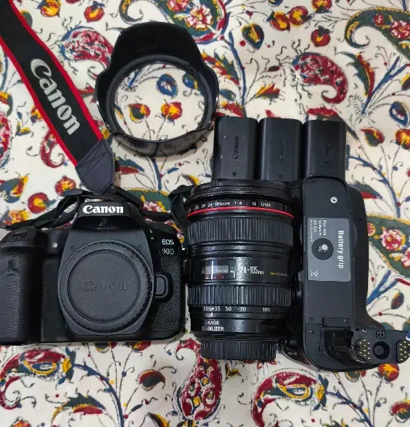 دوربین 90dبا لنز 24 105تایپ1|دوربین عکاسی و فیلم‌برداری|اهواز, نیوساید|دیوار